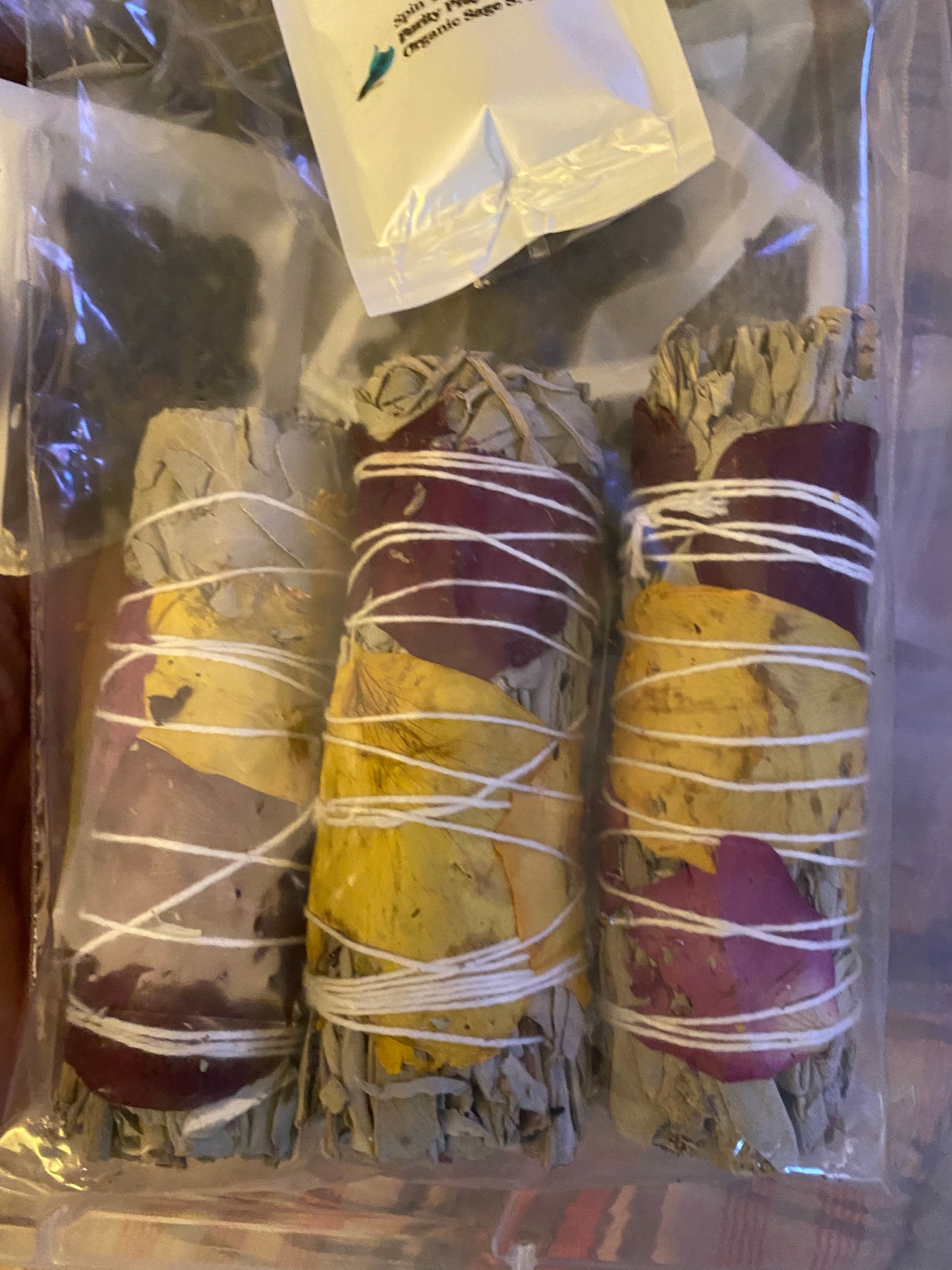 Sage wrapped in Roses - Spin The Yard