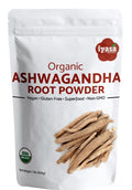 Iyasa Holistics Organic Ashwagandha Powder 16 oz – Natural Superfood Powder to Support Calm, Vitality & Mental Clarity – Withania Somnifera Root Traditional Ayurveda Products