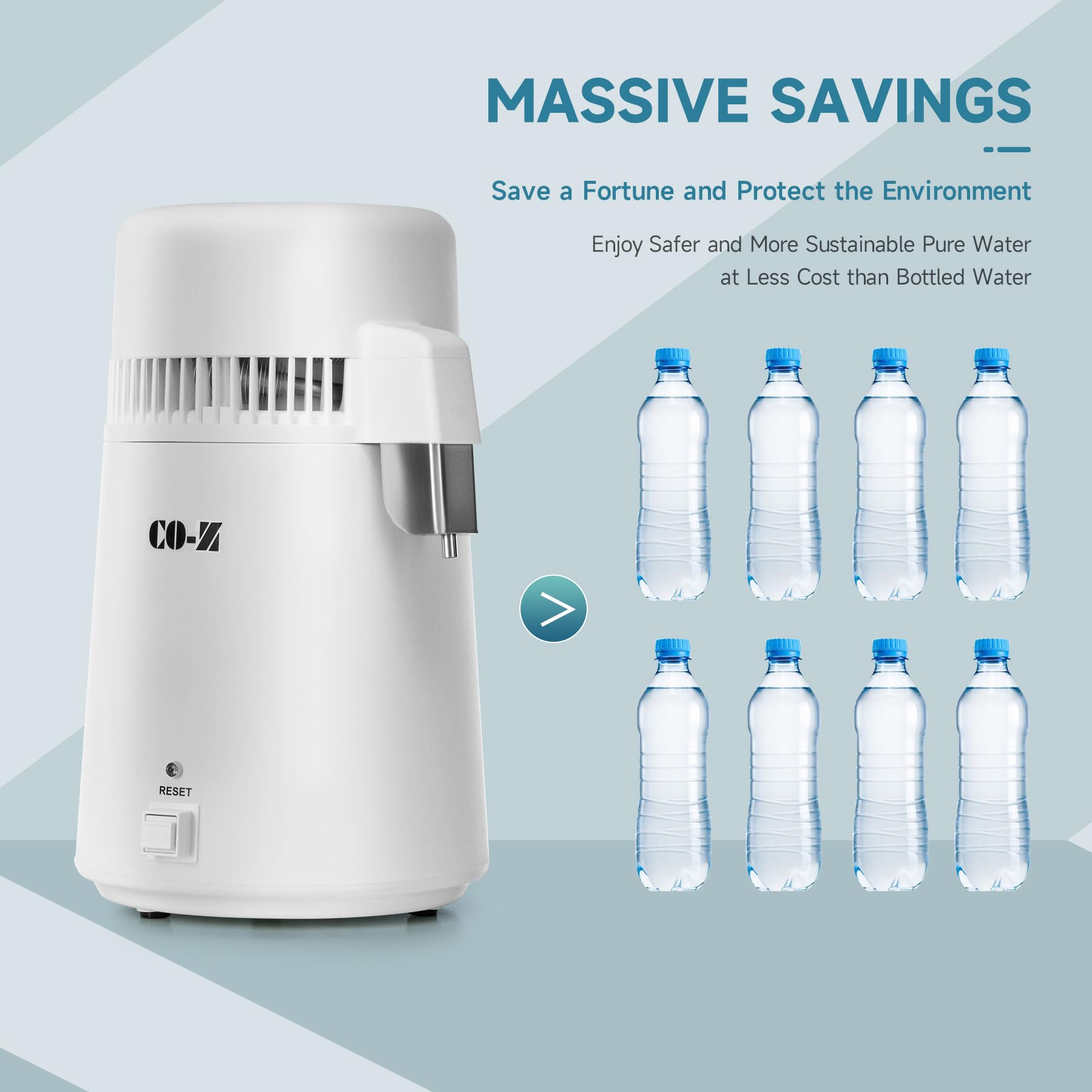 CO-Z 1.1 Gallon Water Distiller