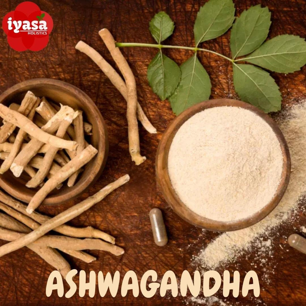 Iyasa Holistics Organic Ashwagandha Powder 16 oz – Natural Superfood Powder to Support Calm, Vitality & Mental Clarity – Withania Somnifera Root Traditional Ayurveda Products