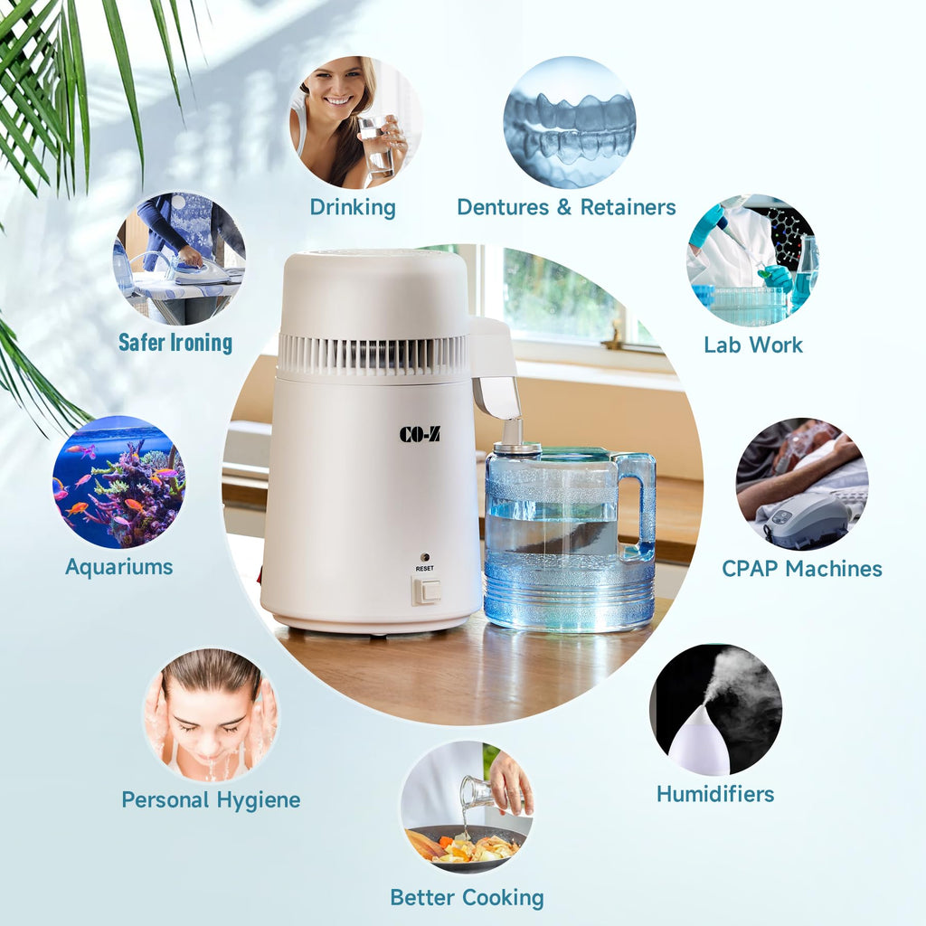 CO-Z 1.1 Gallon Water Distiller
