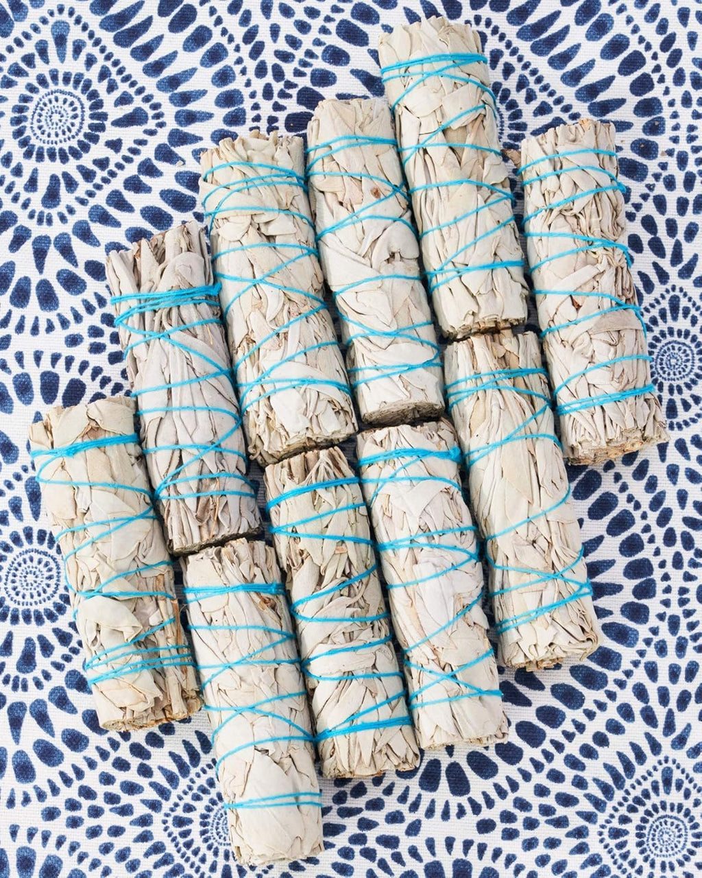 Blue River Sage 20 White Sage Smudge Sticks – 4 Inch Sustainably Grown Bundles