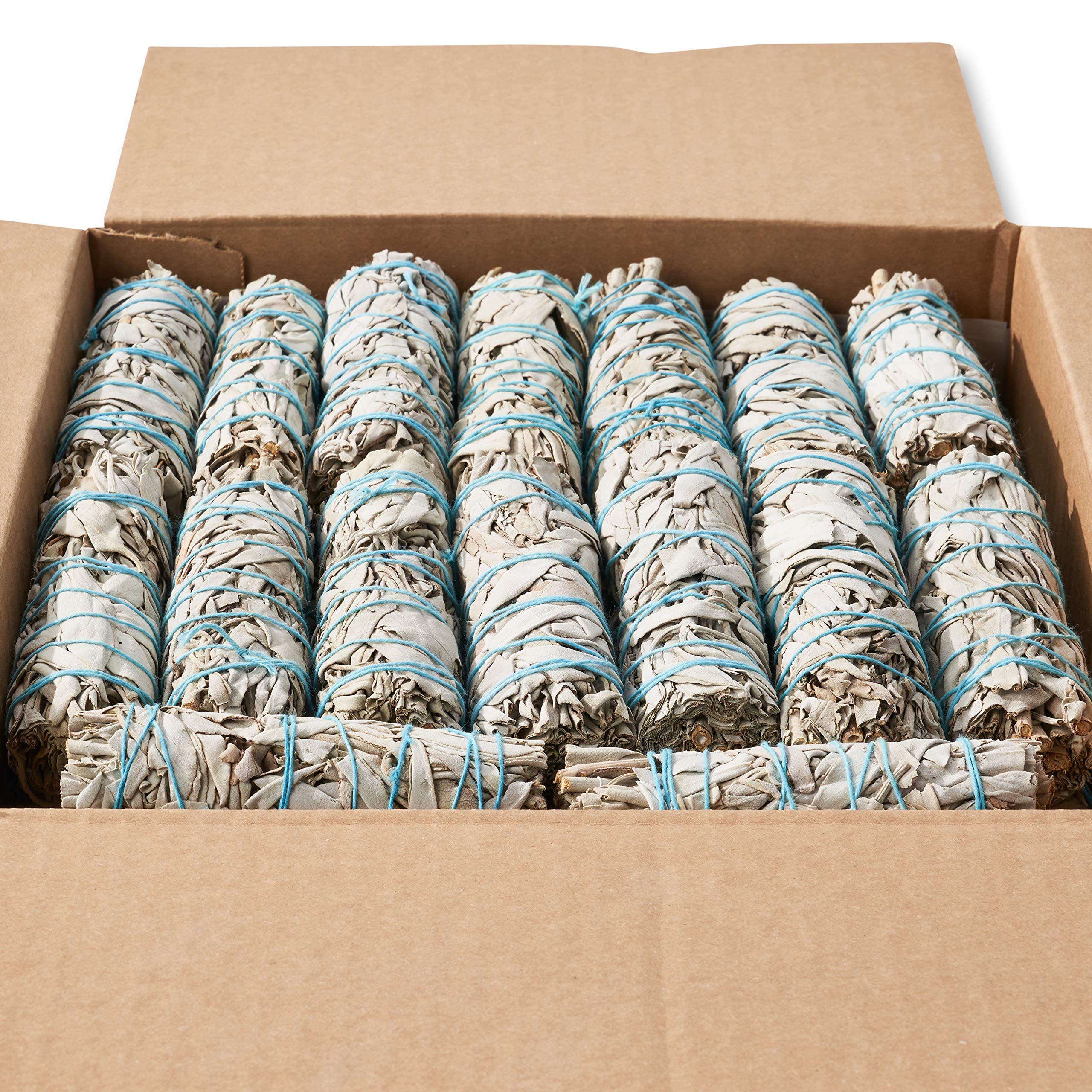 Blue River Sage 20 White Sage Smudge Sticks – 4 Inch Sustainably Grown Bundles