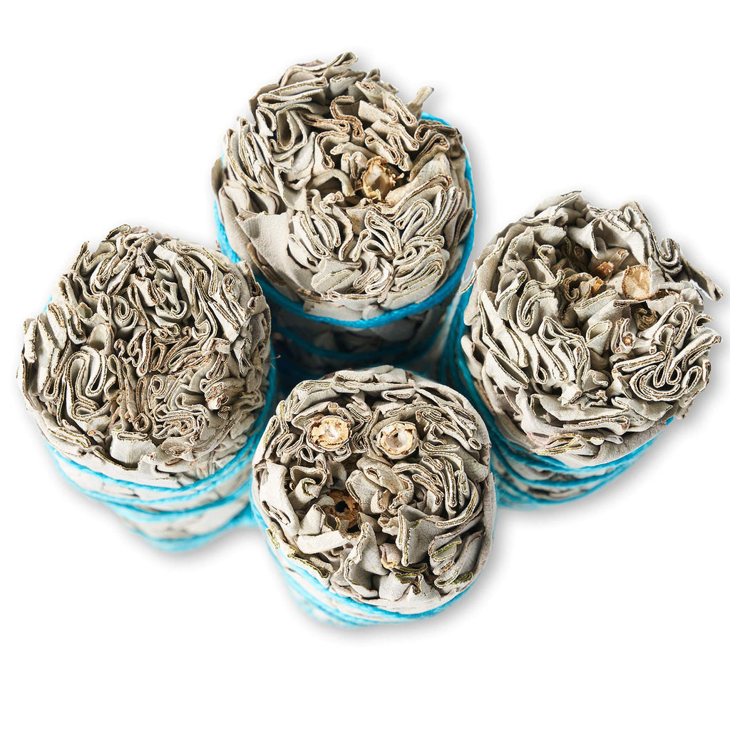 Blue River Sage 20 White Sage Smudge Sticks – 4 Inch Sustainably Grown Bundles