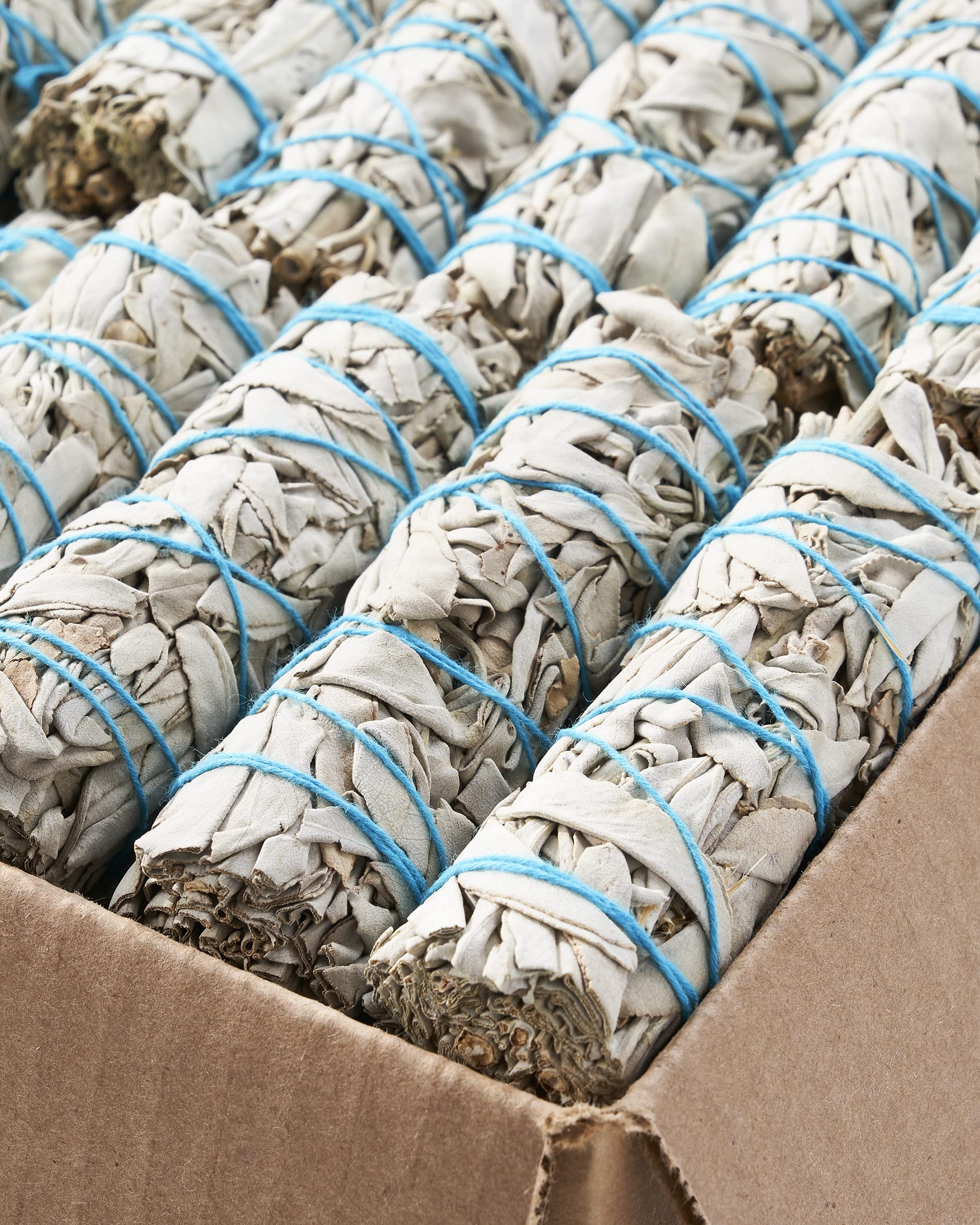 Blue River Sage 20 White Sage Smudge Sticks – 4 Inch Sustainably Grown Bundles