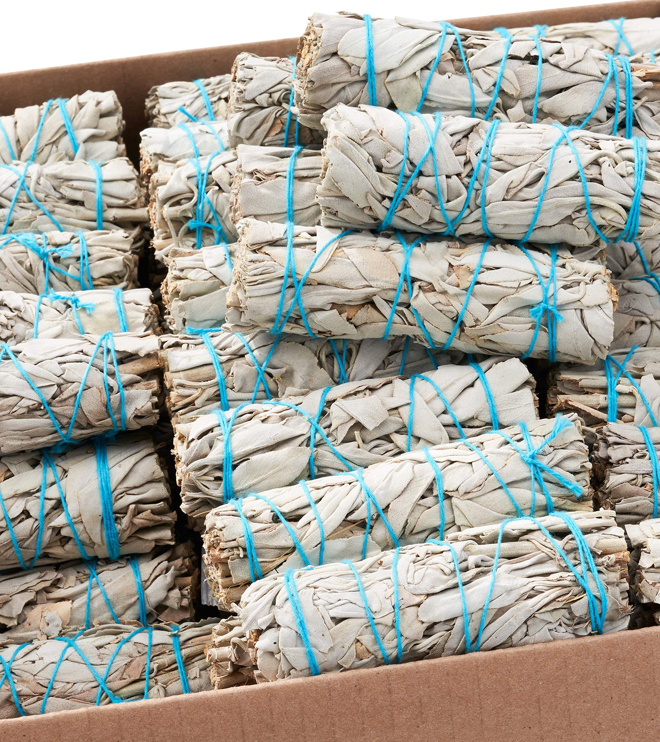 Blue River Sage 20 White Sage Smudge Sticks – 4 Inch Sustainably Grown Bundles