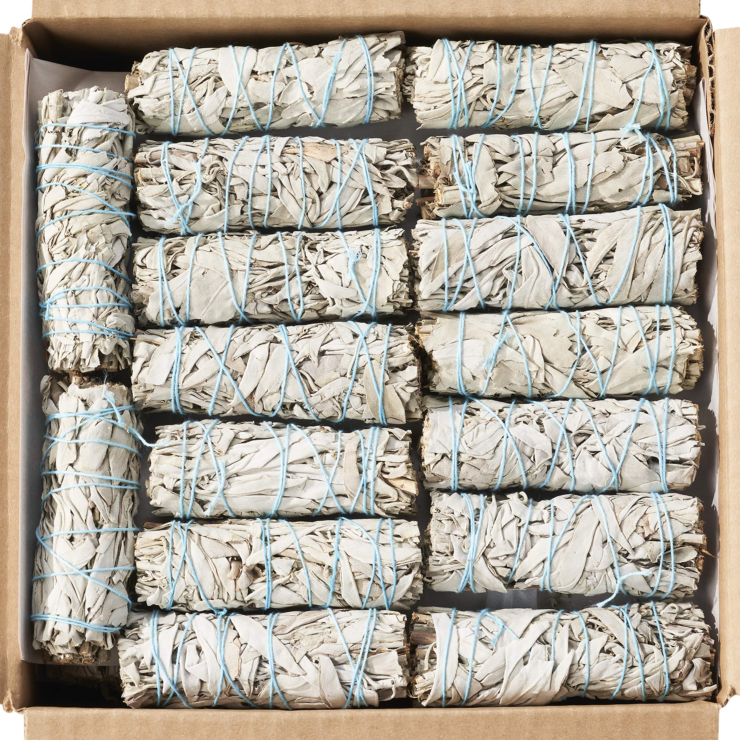 Blue River Sage 20 White Sage Smudge Sticks – 4 Inch Sustainably Grown Bundles