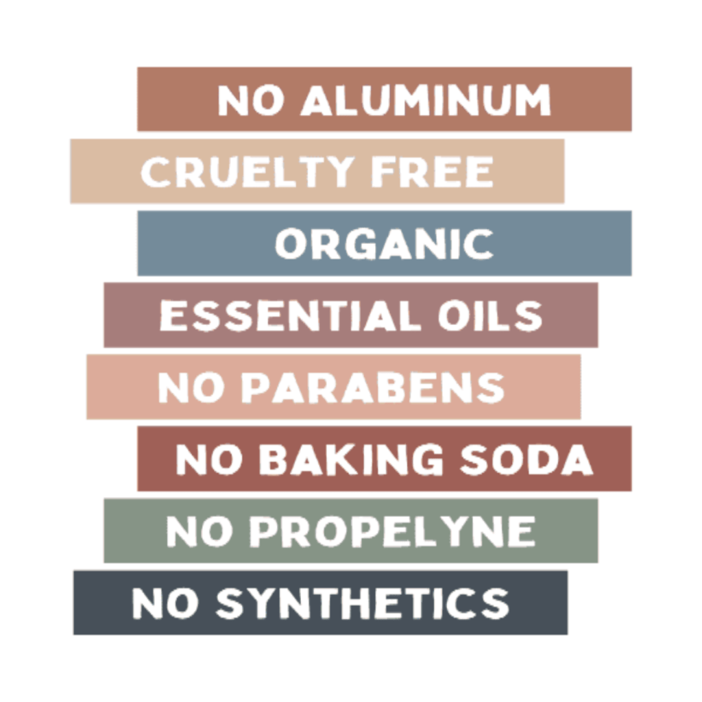 ORGANIC DEODORANT- NO  FRAGRANCE - FOR WOMEN