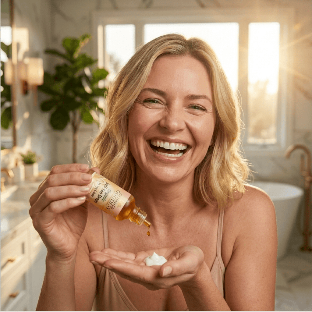 Organic Self Tan Drops – Customizable Fast-Developing Glow