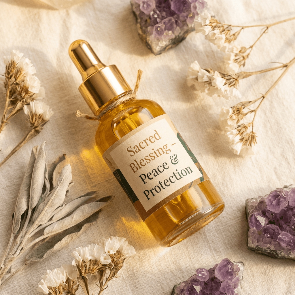 Sacred Blessing – Peace & Protection Perfume Oil by Spin the Yard Industries
