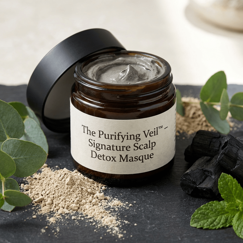 The Purifying Veil™ – Signature Scalp Detox Masque by ToxiTress