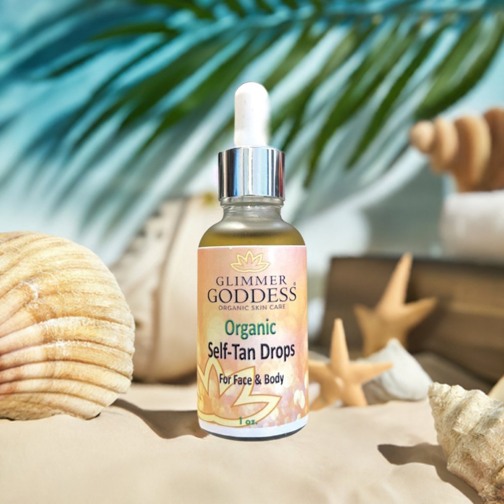 Organic Self Tan Drops – Customizable Fast-Developing Glow