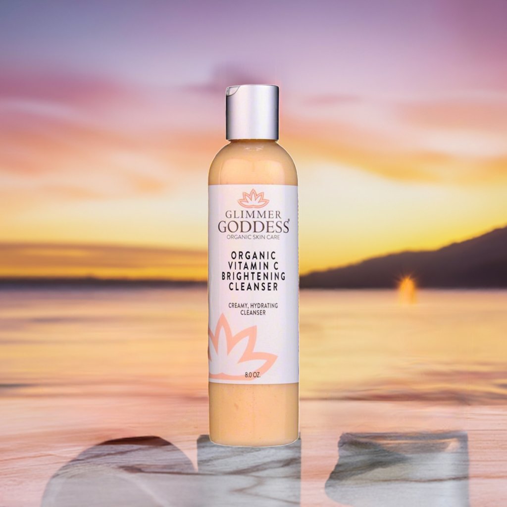 Organic Vitamin C Brightening Cleanser – Gentle Face Wash