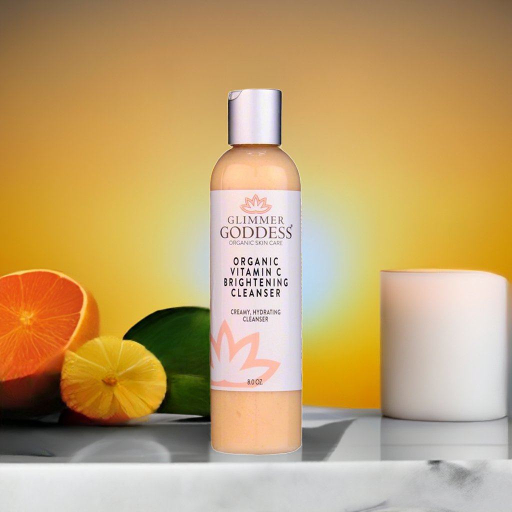 Organic Vitamin C Brightening Cleanser – Gentle Face Wash
