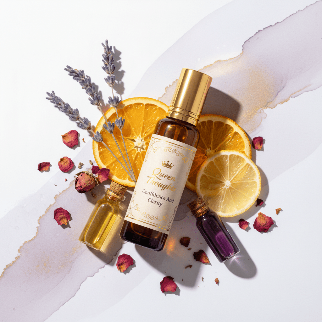 Queen Thoughts Confidence And Clarity All Natural Perfume Oil